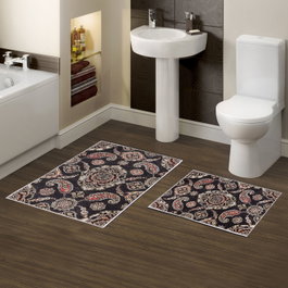 Mijölnir Kt445 Juego de alfombrillas de baño Multicolor